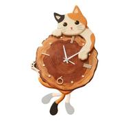 Pocoiau Silents Ninguno Hace tictac Relojes de Pared Funciona con Pilas, Reloj Decorativo para baño Sala de Estar Regalo Decorativo Silencios Funciona con Pilas Ninguno tictac