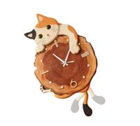 Pocoiau Silents Ninguno Hace tictac Relojes de Pared Funciona con Pilas, Reloj Decorativo para baño Sala de Estar Regalo Decorativo Silencios Funciona con Pilas Ninguno tictac