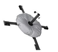 Pocoiau Sombrillas Grandes para Patios Aire Libre con Base De Cruces Acero Tipo Pesado Inclinaciones Regulables Jardín Playa Camping Sombrillas Grandes Patios con Base Llena