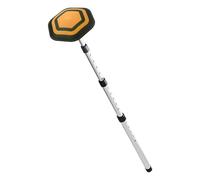 Pocoiau Soporte de bolsa de golf ajustable de peso ligero, telescópico, 4 secciones, de aluminio, ABS, estabilizadores, base antideslizante, estabilizador de bolsa de golf