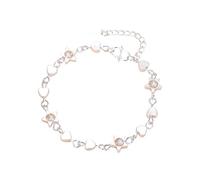 Pocoiau Versátiles pulseras a juego con diseño de estrella de mariposa que simboliza la amistad, perfectas para fiestas, mujeres, niñas, cumpleaños, vacaciones, madre e hija, talla única, como se
