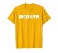 Pocos elegidos Camiseta, Hombre, Dorado Brillante, XL