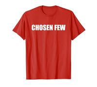 Pocos elegidos Camiseta, Hombre, Rojo, 3XL