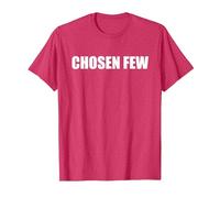 Pocos elegidos Camiseta, Hombre, Rojo Jaspeado, XXL