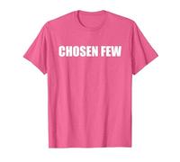 Pocos elegidos Camiseta, Hombre, Rosa Jaspeado, XL