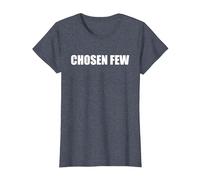 Pocos elegidos Camiseta, Mujer, Azul Jaspeado, 3XL