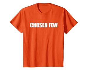 Pocos elegidos Camiseta, Niños, Naranja, 12 años