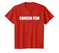 Pocos elegidos Camiseta, Niños, Rojo, 4 años