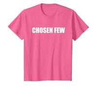 Pocos elegidos Camiseta, Niños, Rosa Jaspeado, 3 años