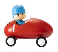 Pocoyó - Coche de Carreras de Juguete TO77400, Vehículo de Plástico Resistente para Niños Mayores de 12 Meses, Ideal para Estimular el Desarrollo Motor, Juguete Clásico de la Serie.