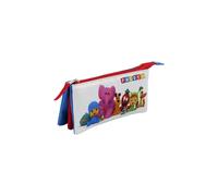 Pocoyo Estuche Portatodo Triple Blanco 78104