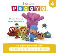 Pocoyo. Lectoescritura 4 - Un Cuento Para Cada Letra J Ge/gi Ll Ñ Ch