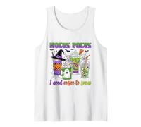 Pocus Hocus Coffee Focus Camisa de Calabaza con Lazo I Need Coffee Camiseta sin Mangas