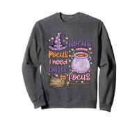 Pocus Hocus Coffee Focus Camisa Pocus Hocus I Need Coffee To Sudadera