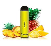 Pod desechable Frumist SIN NICOTINA, Dispositivo de vapeo con eliquid sin nicotina, ideal para dejar de fumar. (PINNEAPPLE)