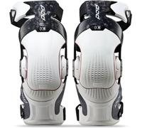 POD K8 3.0 Forged Carbon, rodilleras unisex XL female Blanco/Negro