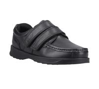 Pod - Zapatos Escolares de Cuero Niños (32 EU) (Negro)
