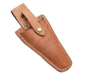 Podador, 1pc de cuero para cizallas de poda, segateurs de jardinería con chasquido, alicates de jardín soporte de tijeras, funda de herramienta de soporte de bolsas de vaina para alicates de jardín