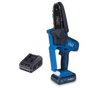 Podadora c-ps100-x 20V con bateria 2,0Ah y cargador IXES Scheppach