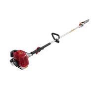 Podadora de gasolina, podadora, varillas, motosierra de 43 cc, motor de gasolina con barra larga de 1,5 m, depósito de 1 L, color rojo
