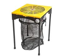 Podadora de Hojas de Yema Eléctrica 18", Cuenco Cosechador de Podado Seco/Húmedo Hidropónico, Motor 60W & Gran Bolsa de Recolección, Velocidad Ajustable, for Hojas, Plantas