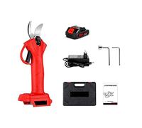 Podadora eléctrica inalámbrica de 1000 W, cizalla manual, 4 velocidades, cortadora de ramas, herramienta de paisajismo, batería de 18 V,Recorte de precisión(1 Battery US Plug)