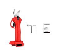 Podadora eléctrica inalámbrica de 1000 W, cizalla manual, 4 velocidades, cortadora de ramas, herramienta de paisajismo, batería de 18 V(Without Battery)