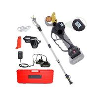 Podadora eléctrica inalámbrica de 16,8 V, tijeras de podar de iones de litio, cortador de ramas de poda de bonsái de árbol frutal eficiente, paisajismo,Recorte de precisión(Shears pole(Case))