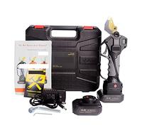 Podadora eléctrica inalámbrica de 25mm, tijeras podar iones litio 16,8 V, cortador ramas poda eficiente for bonsái árboles frutales Jardín, Arbustos y Ramas.(Shears(Case))