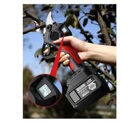 Podadora eléctrica sin escobillas, tijeras de podar for jardín, ramas de árboles frutales, bonsái, podadora inalámbrica, máquina que nunca quema(A)