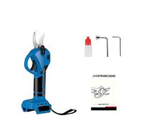 Podadora Electrica, Tijeras Inalambricas, 1280w, 30mm, Recargable, Herramienta for Poda De Ramas Arboles Frutales, Bonsais, Bateria 18v(Without Battery)