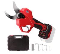 Podadora inalámbrica LADAMI, podadora eléctrica con medidor de corte LED, 25 mm, compatible con baterías de 18 V Makita, Einhell y Bosch, podadora sin escobillas para árboles y árboles frutales.