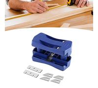 Podadora manual de cantos banda Accesorio para carpintería y trabajos madera con 6 cuchillas Dobla melamina chapa plástica plástico PVC Superficie muebles panel fabricación gabinetes