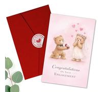 Podagree Regalos de boda para parejas 2026 - Divertida tarjeta de boda para novia y novio, regalos de recién casados para parejas - Regalo significativo de amigos y familiares - Estás comprometido