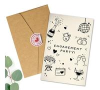 Podagree Regalos de boda para parejas 2026 - Divertida tarjeta de boda para novia y novio, regalos de recién casados para parejas - Regalo significativo de amigos y familiares - Estás comprometido