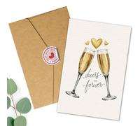 Podagree Regalos de boda para parejas 2026 - Divertida tarjeta de boda para novia y novio, regalos de recién casados para parejas - Regalo significativo de amigos y familiares - Estás comprometido