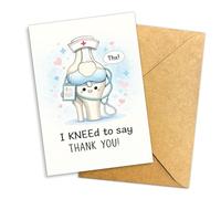 Podagree Tarjetas del día de la enfermera, bonita tarjeta de agradecimiento para médico, enfermera, farmacia, bonita tarjeta del día del doctor DR, tarjetas de agradecimiento divertidas para hombres y