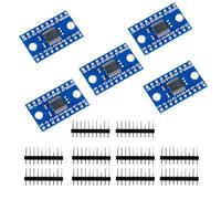 Podazz TXS0108E - Convertidor de nivel lógico dúplex completo de alta velocidad, 8 canales, SPI, 8 vías, 3.3 V, 5 V, I2C, IIC, 8 bits, módulo convertidor bidireccional compatible con Raspberry Pi y