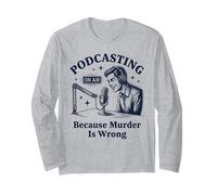 Podcasting Porque el Asesinato es un Crimen Verdadero Manga Larga
