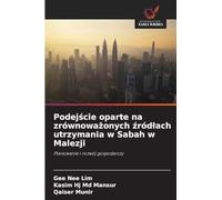 Podejście oparte na zrównoważonych źródlach utrzymania w Sabah w Malezji: Planowanie i rozwój gospodarczy