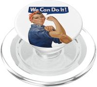 Podemos Hacerlo Rosie The Riveter, Feminista de la Segunda Guerra Mundial Rosey Rosy PopSockets PopGrip para MagSafe