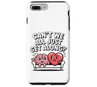 ¿Podemos Todos llevarnos Bien, Terapia Cerebral y cardíaca Carcasa para iPhone 7 Plus/8 Plus