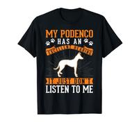 Podenco Excelente Audición Podenco Ibicenco Camiseta