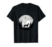 Podenco Luna Sabueso ibicenco Galgo Podengo Moon Camiseta