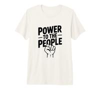 Poder al Pueblo Espíritu de protesta revolucionaria Camiseta Premium