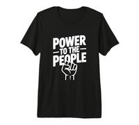 Poder al Pueblo Espíritu de protesta revolucionaria Camiseta Premium