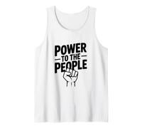 Poder al Pueblo Espíritu de protesta revolucionaria Camiseta sin Mangas