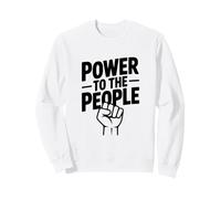 Poder al Pueblo Espíritu de protesta revolucionaria Sudadera