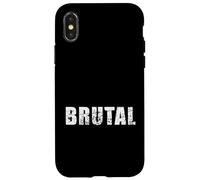 Poder Brutal, Crudo e Intenso Carcasa para iPhone X/XS