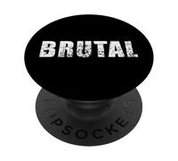 Poder Brutal, Crudo e Intenso PopSockets PopGrip Adhesivo
